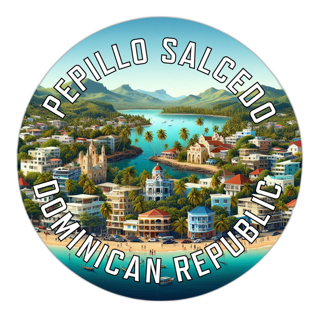 Pepillo Salcedo Dominican Republic Souvenir Die Cut Flat Magnet Image 1