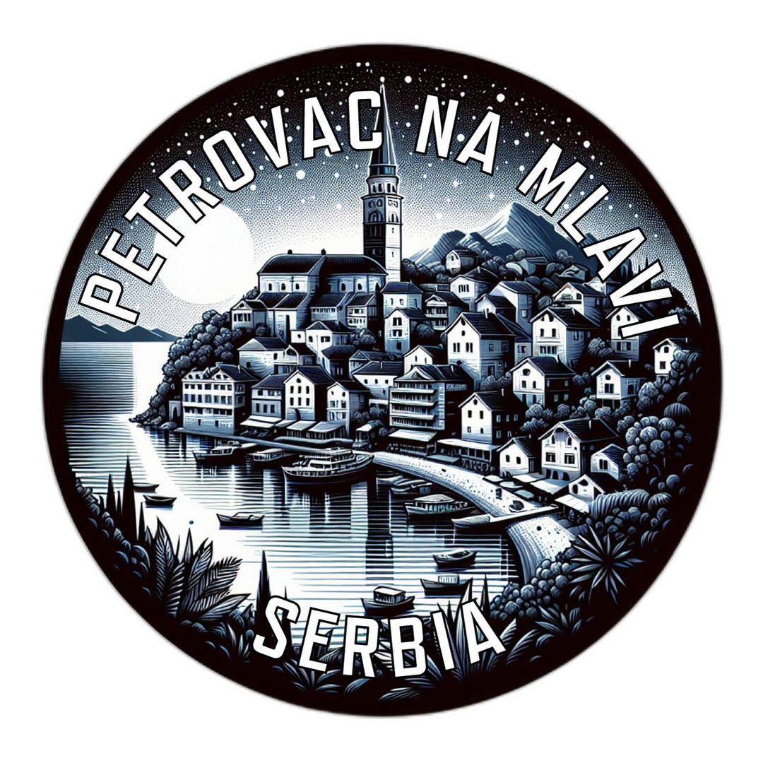 Petrovac na Mlavi Serbia Souvenir Die Cut Flat Magnet Image 1