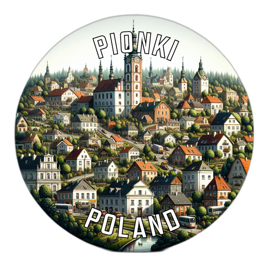 Pionki Poland Souvenir Die Cut Flat Magnet Image 1