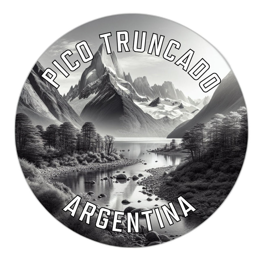 Pico Truncado Argentina Souvenir Die Cut Flat Magnet Image 1