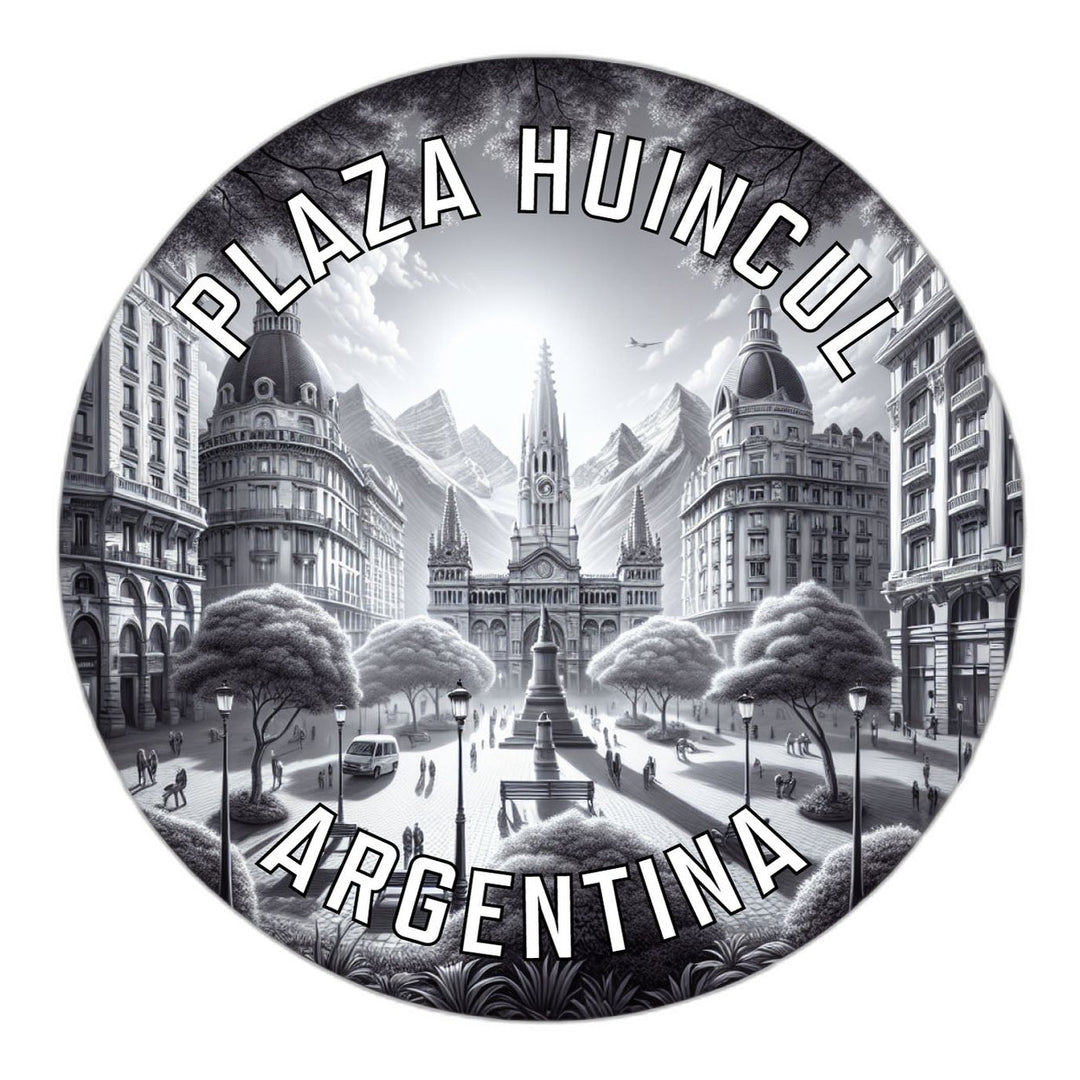 Plaza Huincul Argentina Souvenir Die Cut Flat Magnet Image 1