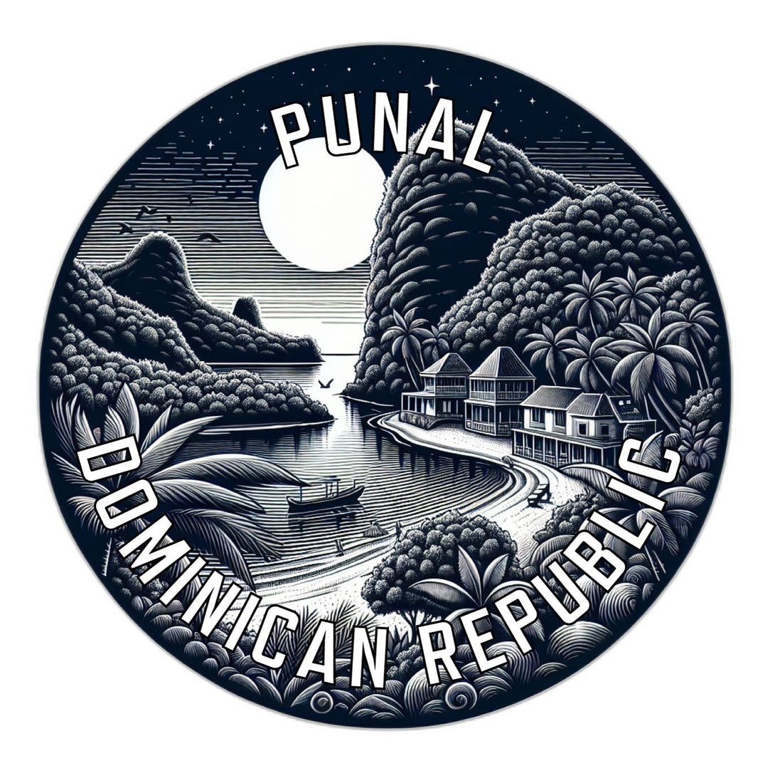 Punal Dominican Republic Souvenir Die Cut Flat Magnet Image 1