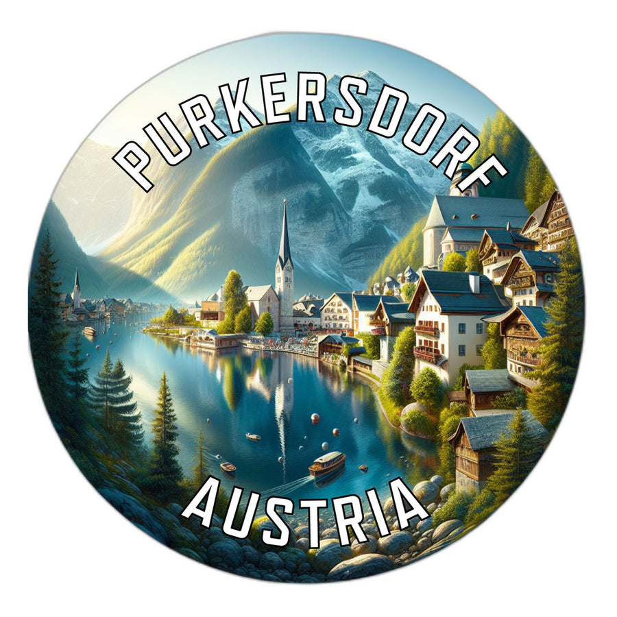 Purkersdorf Austria Souvenir Die Cut Flat Magnet Image 1