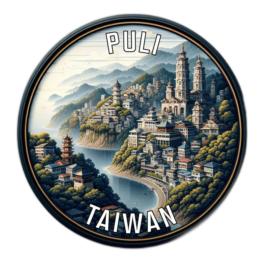 Puli Taiwan Souvenir Die Cut Flat Magnet Image 1