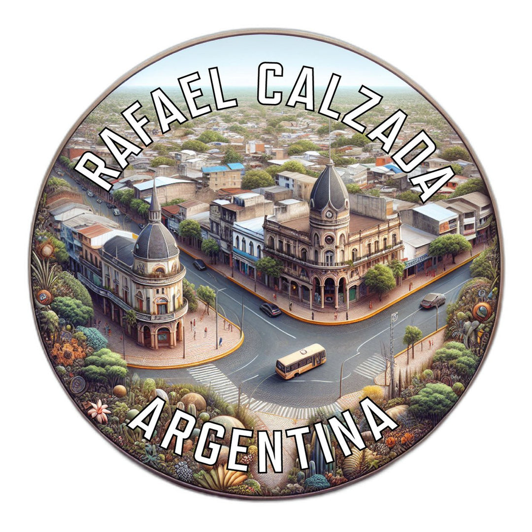 Rafael Calzada Argentina Souvenir Die Cut Flat Magnet Image 1