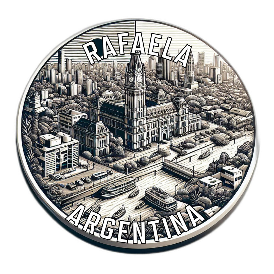 Rafaela Argentina Souvenir Die Cut Flat Magnet Image 1