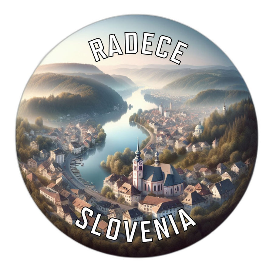 Radece Slovenia Souvenir Die Cut Flat Magnet Image 1