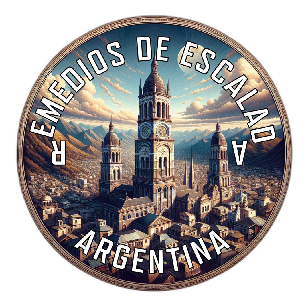 Remedios de Escalada Argentina Souvenir Die Cut Flat Magnet Image 1