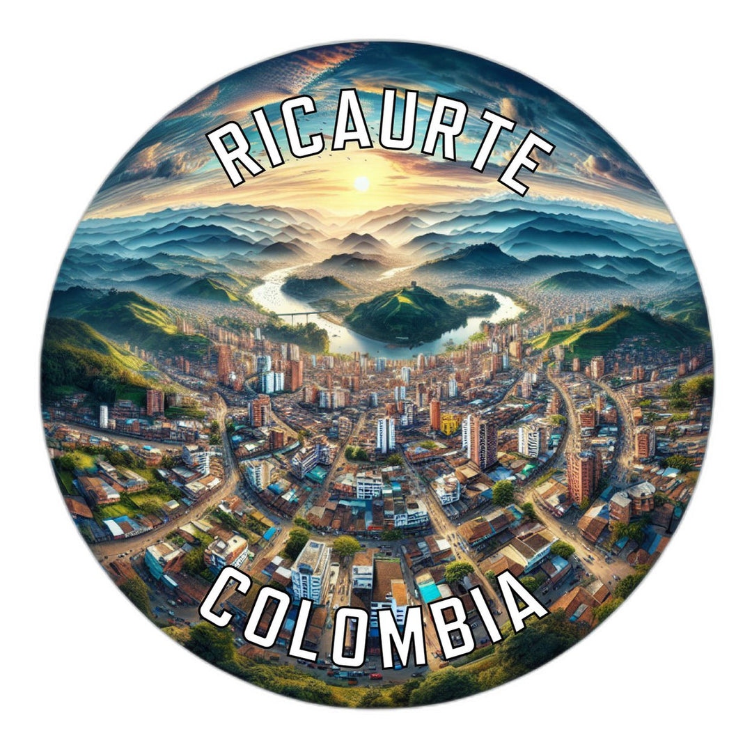 Ricaurte Colombia Souvenir Die Cut Flat Magnet Image 1