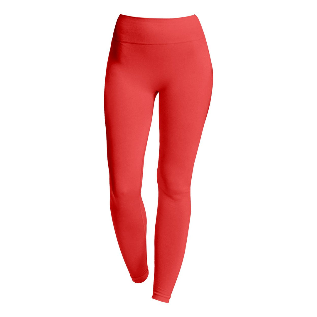 1-Piece Womens Ultra-Soft High-Waist Fleece-Lined Leggings Cozy Winter Warmth and Comfort Image 10