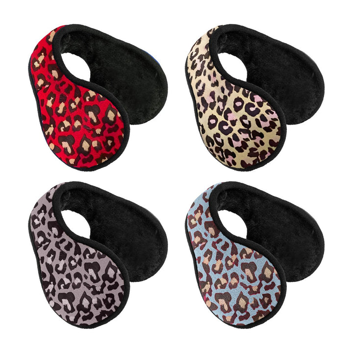 2-Piece Womens Cozy Comfortable Plush and Warm Winter Ear Muffs for Cold Weather Image 10