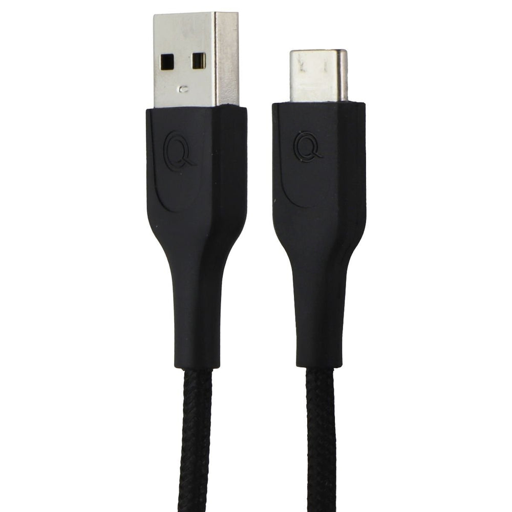 Quikcell 3Ft Braided USB-A to USB-C Charging Cable - Black Image 2