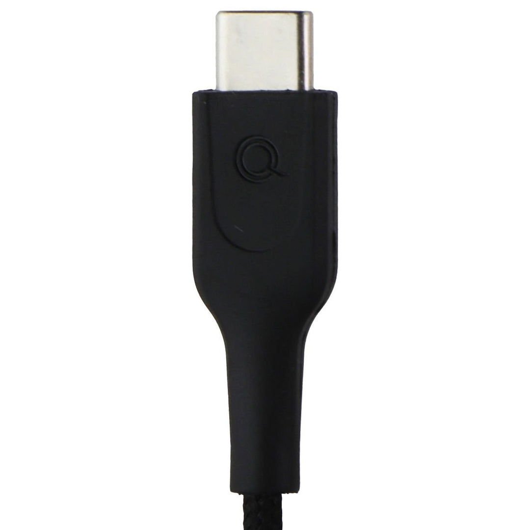 Quikcell 3Ft Braided USB-A to USB-C Charging Cable - Black Image 3