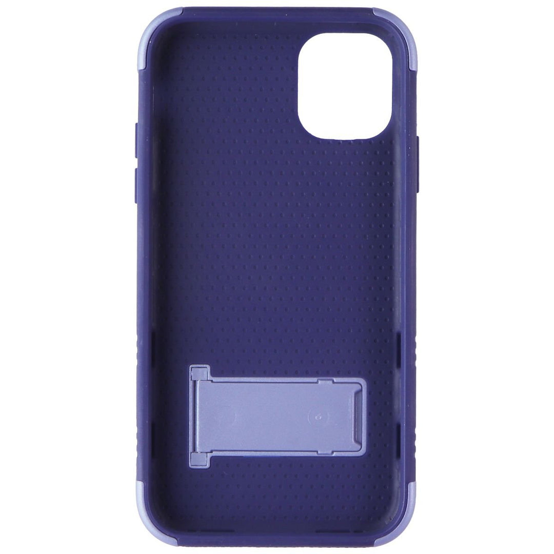 Quikcell Advocate Kickstand Case for Apple iPhone 11 - Light Blue / Dark Blue Image 3