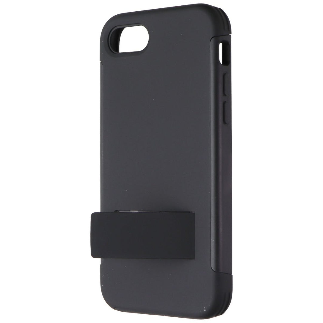 Quikcell Advocate Kickstand Case for Apple iPhone SE (2022/2020) - Ebony Black Image 1