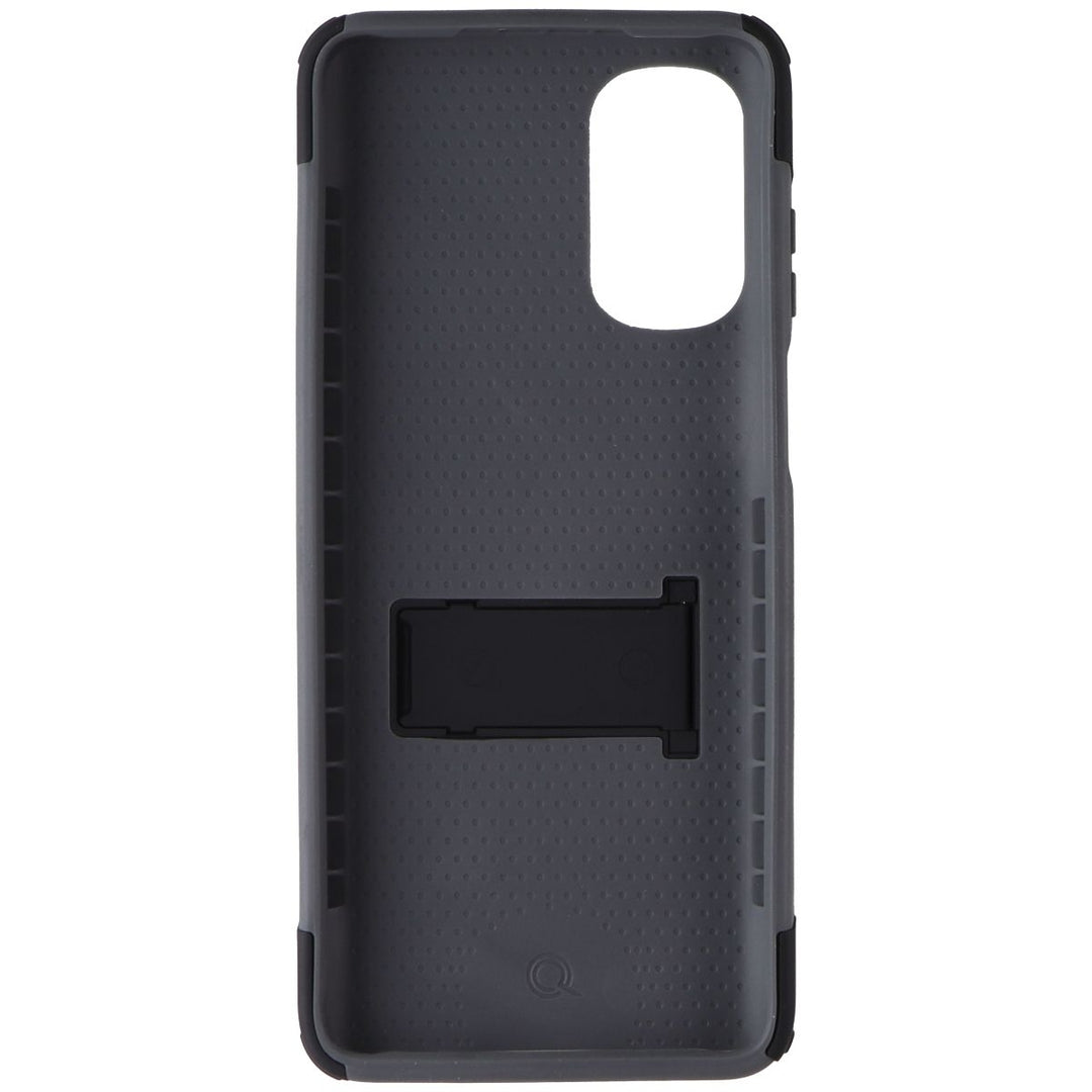 Quikcell Advocate Kickstand Case for Motorola Moto G Stylus (2022) - Steel Black Image 3