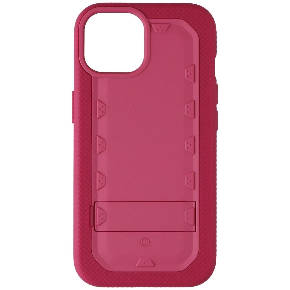 Quikcell Grand Advocate Series Kickstand Case for Apple iPhone 15 - Desert Pink Image 2