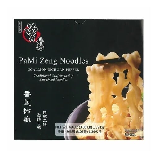 PaMi Zeng Noodles Scallion Sichuan Pepper 4.09 Ounce (Pack of 12) Image 3