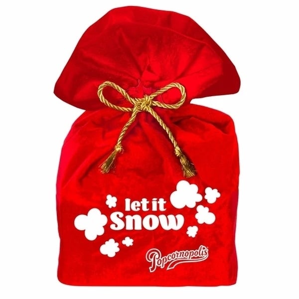 Popcornopolis Let it Snow Popcorn Gift Bag Variety (57.6 Ounce) Image 1