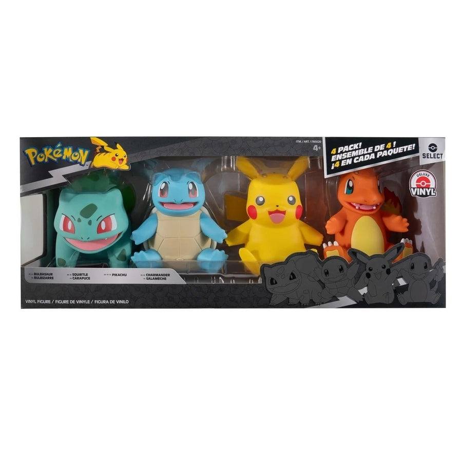 Pokemon Vinyl 8" Figure (4 Count) Image 1