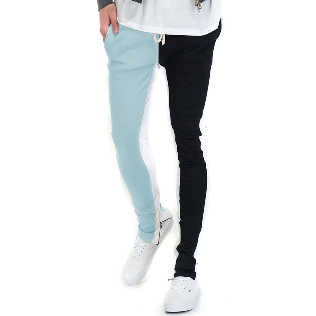 Split Two Tone Track Pants Image 2