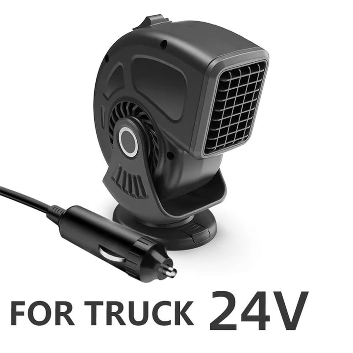 Portable Car Heater Fan - 12V/24V Dual Mode Heater and Cooler for Car/Truck Winter Use Image 7