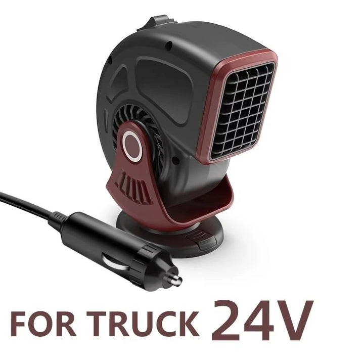 Portable Car Heater Fan - 12V/24V Dual Mode Heater and Cooler for Car/Truck Winter Use Image 8