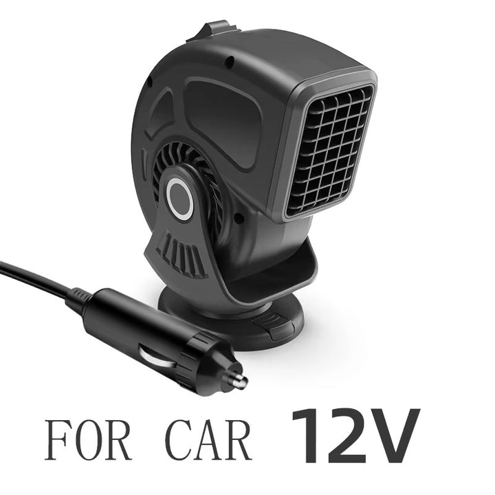 Portable Car Heater Fan - 12V/24V Dual Mode Heater and Cooler for Car/Truck Winter Use Image 9