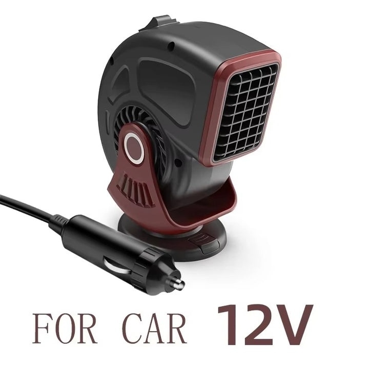 Portable Car Heater Fan - 12V/24V Dual Mode Heater and Cooler for Car/Truck Winter Use Image 10