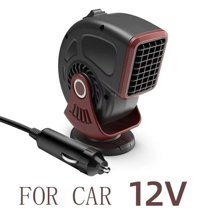 Portable Car Heater Fan - 12V/24V Dual Mode Heater and Cooler for Car/Truck Winter Use Image 1