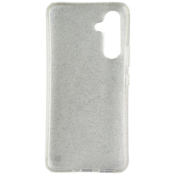 Quikcell Icon Silver Shimmer Case for Samsung Galaxy A54 5G - Glitter/Clear Image 3