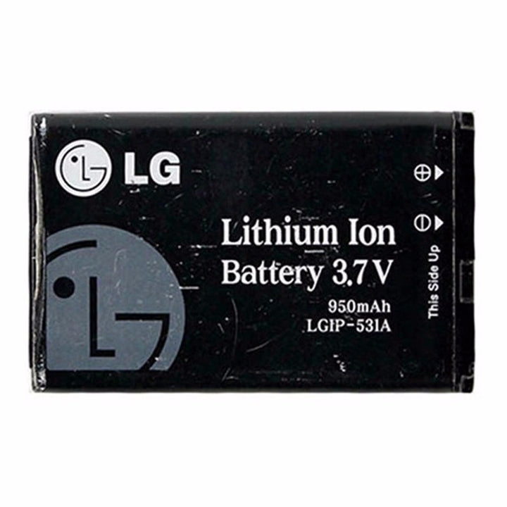 LG Replacement 950mAh OEM Battery (LGIP-531A) for Select LG Cellphones Image 1