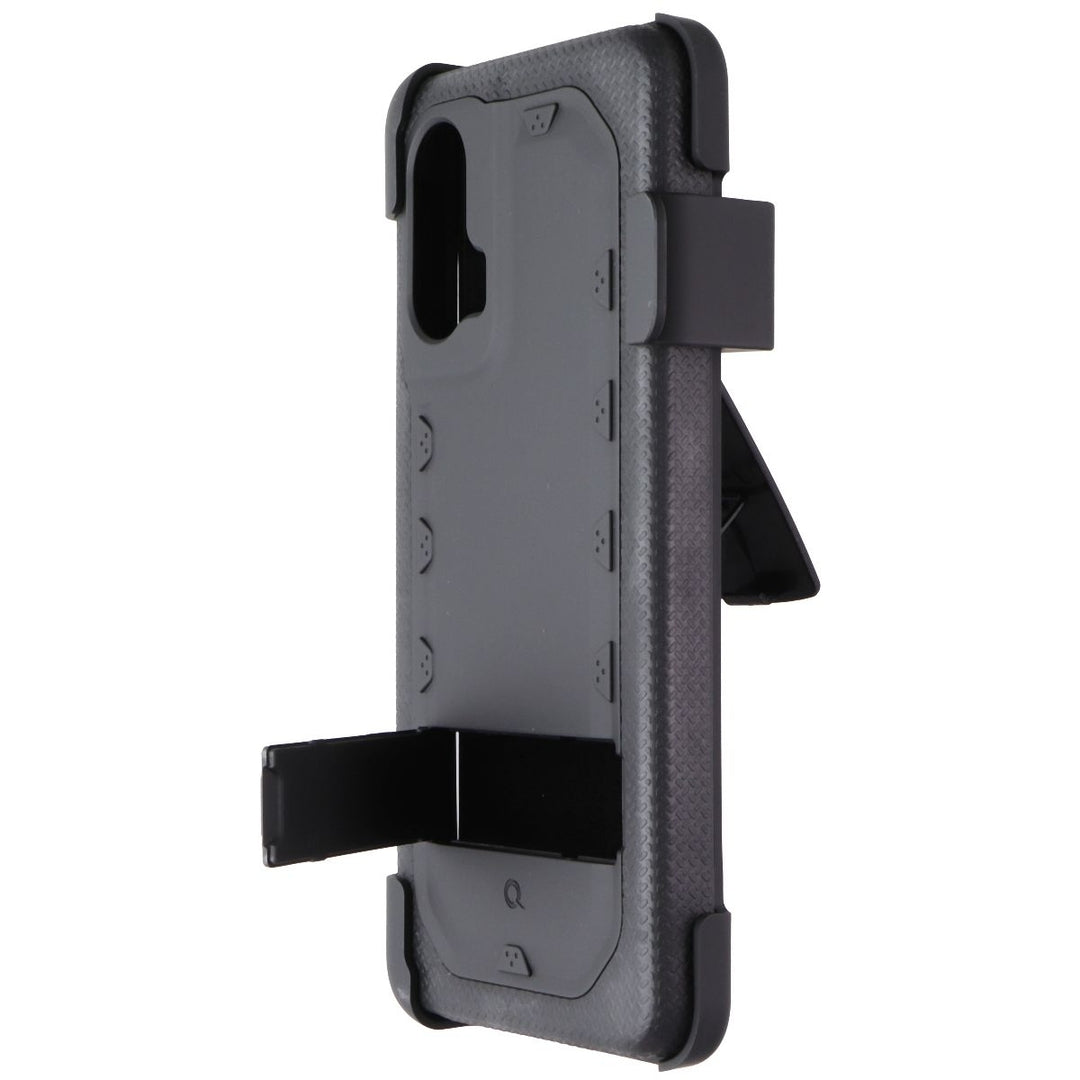 Quikcell Grand Advocate Case + Holster for Moto G Stylus 5G (2024) - Armor Black Image 1