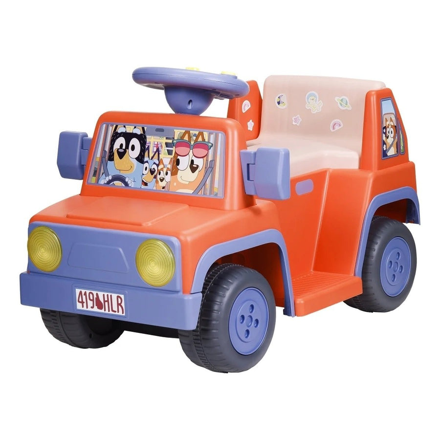 Bluey 6 Volt Ride-on Road Trip Edition Image 1