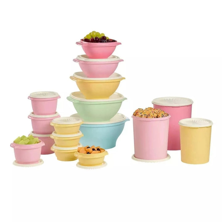 Tupperware Heritage 16 Container Set Image 1