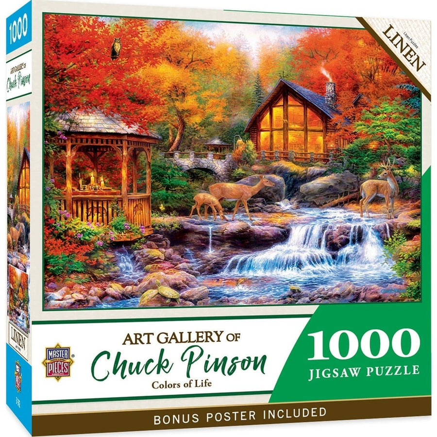 MasterPieces Jigsaw Puzzle 1000 Piece Art Gallery Colors of Life 19.25x26.75 Image 1