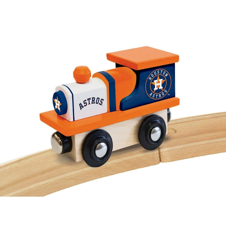 Houston Astros Toy Train Engine Image 4