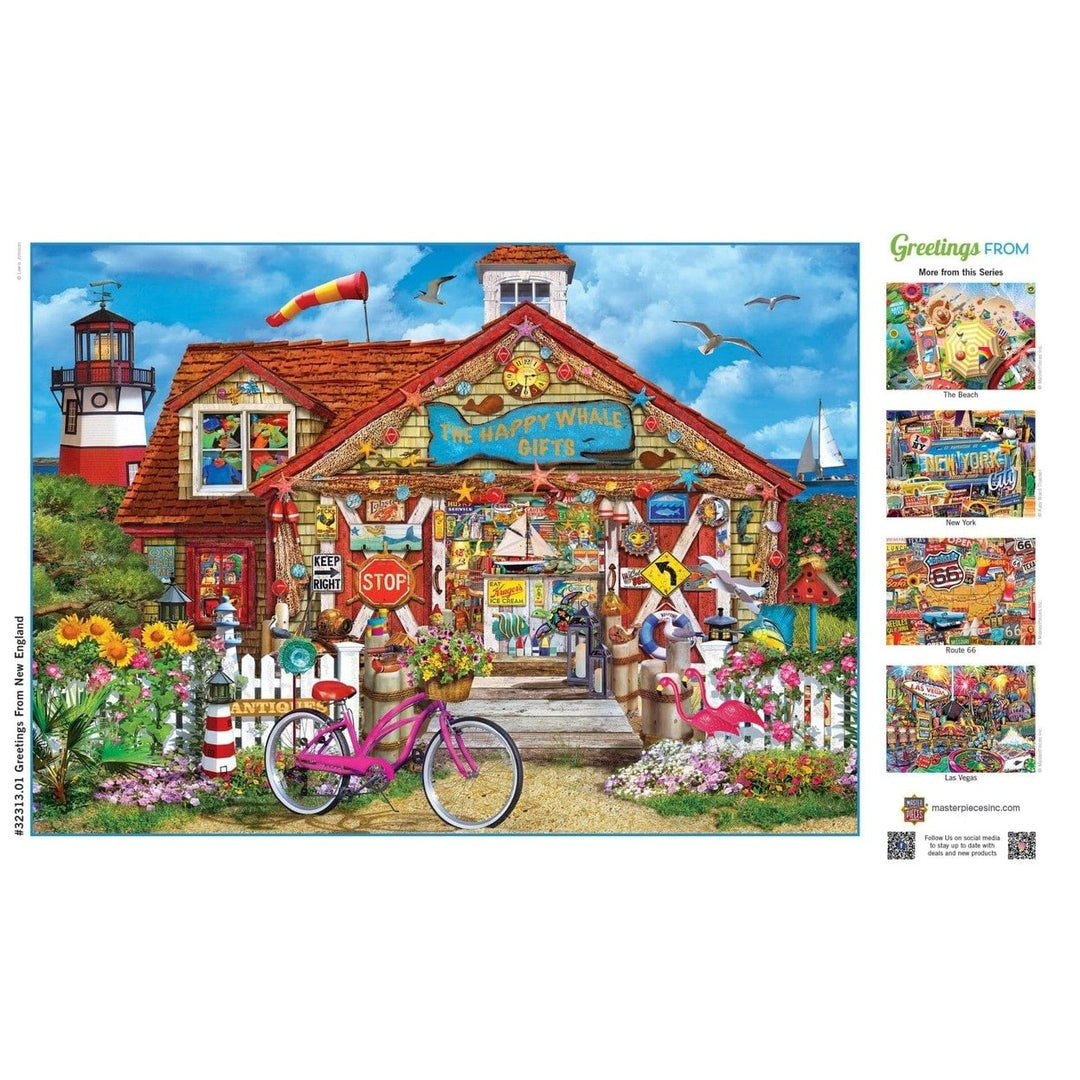 Greetings From England - 500 Piece Jigsaw Puzzle Image 4