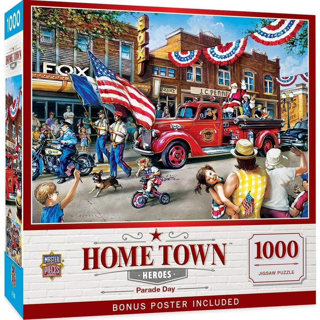 Hometown Heroes - Parade Day 1000 Piece Jigsaw Puzzle Image 1