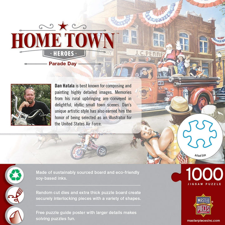 Hometown Heroes - Parade Day 1000 Piece Jigsaw Puzzle Image 3