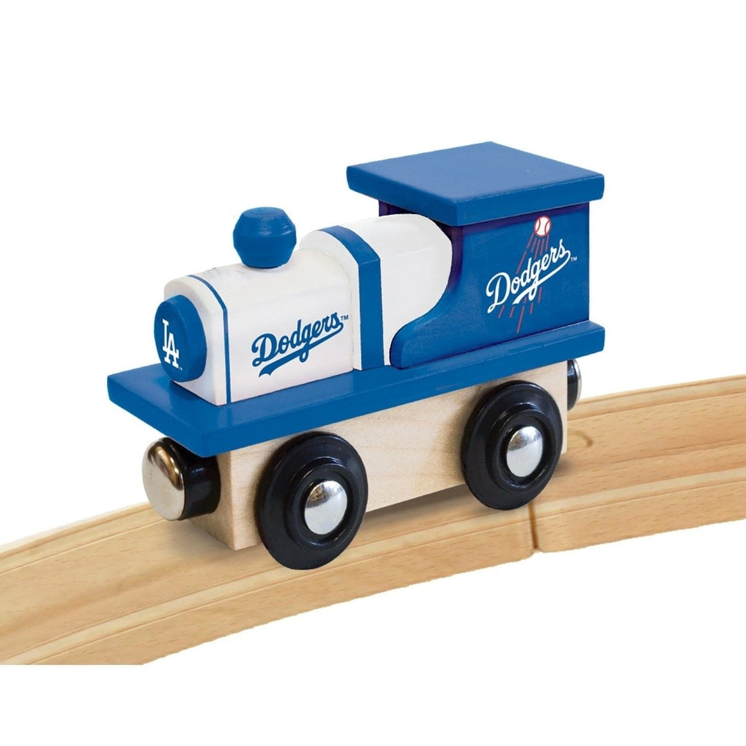 Los Angeles Dodgers Toy Train Engine Image 4