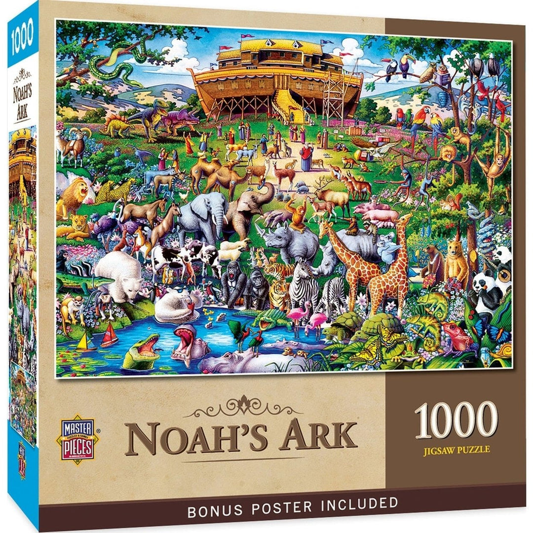 Noahs Ark - 1000 Piece Jigsaw Puzzle Image 1