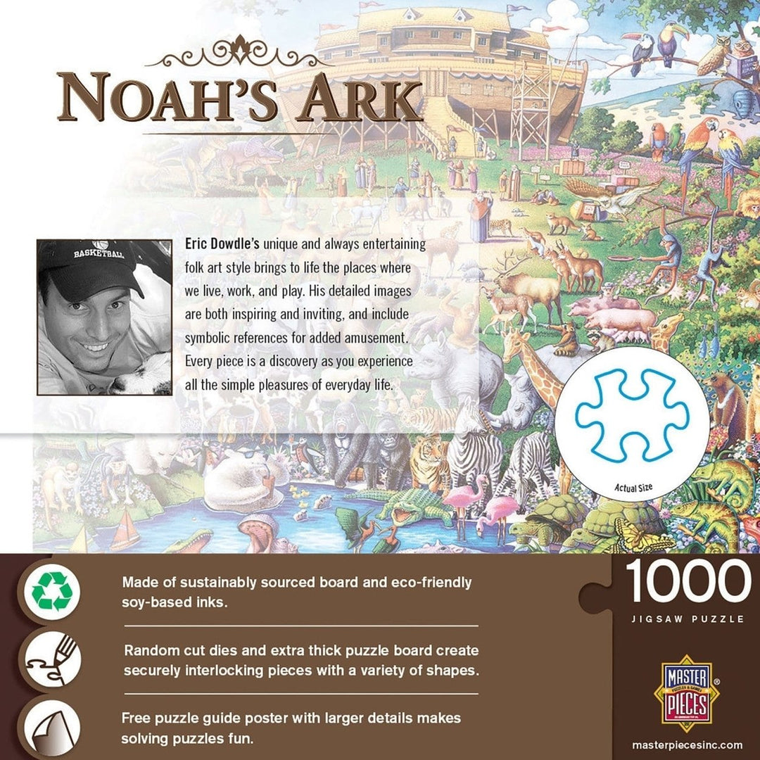 Noahs Ark - 1000 Piece Jigsaw Puzzle Image 3