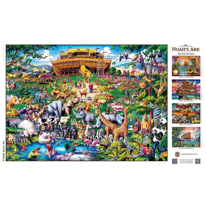 Noahs Ark - 1000 Piece Jigsaw Puzzle Image 4