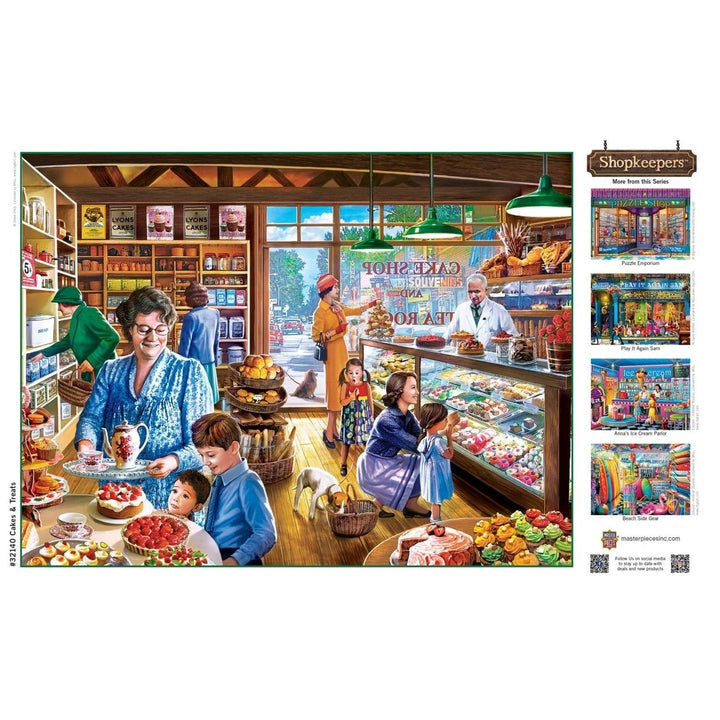 Shopkeepers - Cakes and Treats 750 Piece Jigsaw Puzzle Image 4