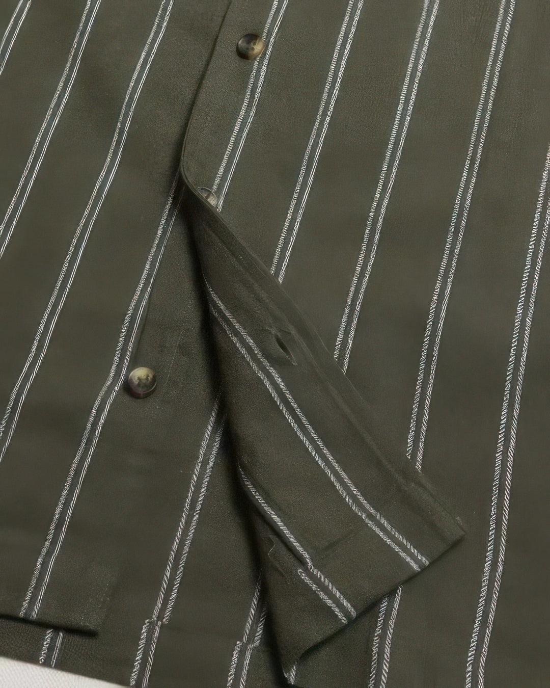 Stripe camp shirt Image 3