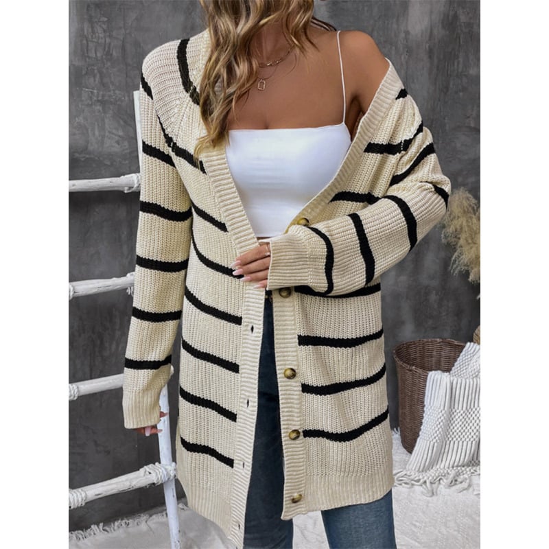 Striped Knit Sweater for Casual Wear Image 2