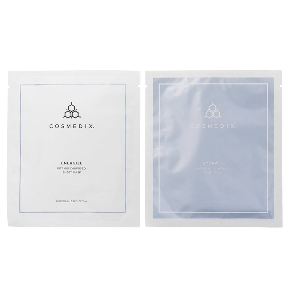 CosMedix Bio Cellulose Radiant and Rejuvenating Sheet Mask Set 4pcs/1 Box Image 2