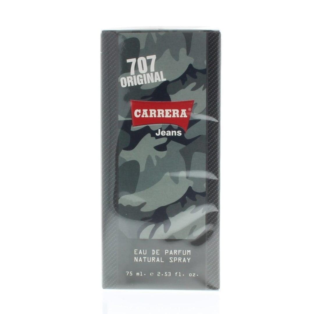 Carrera 707 Original Jeans Eau De Parfum Natural Spray for Men 75ml/2.53oz Image 1