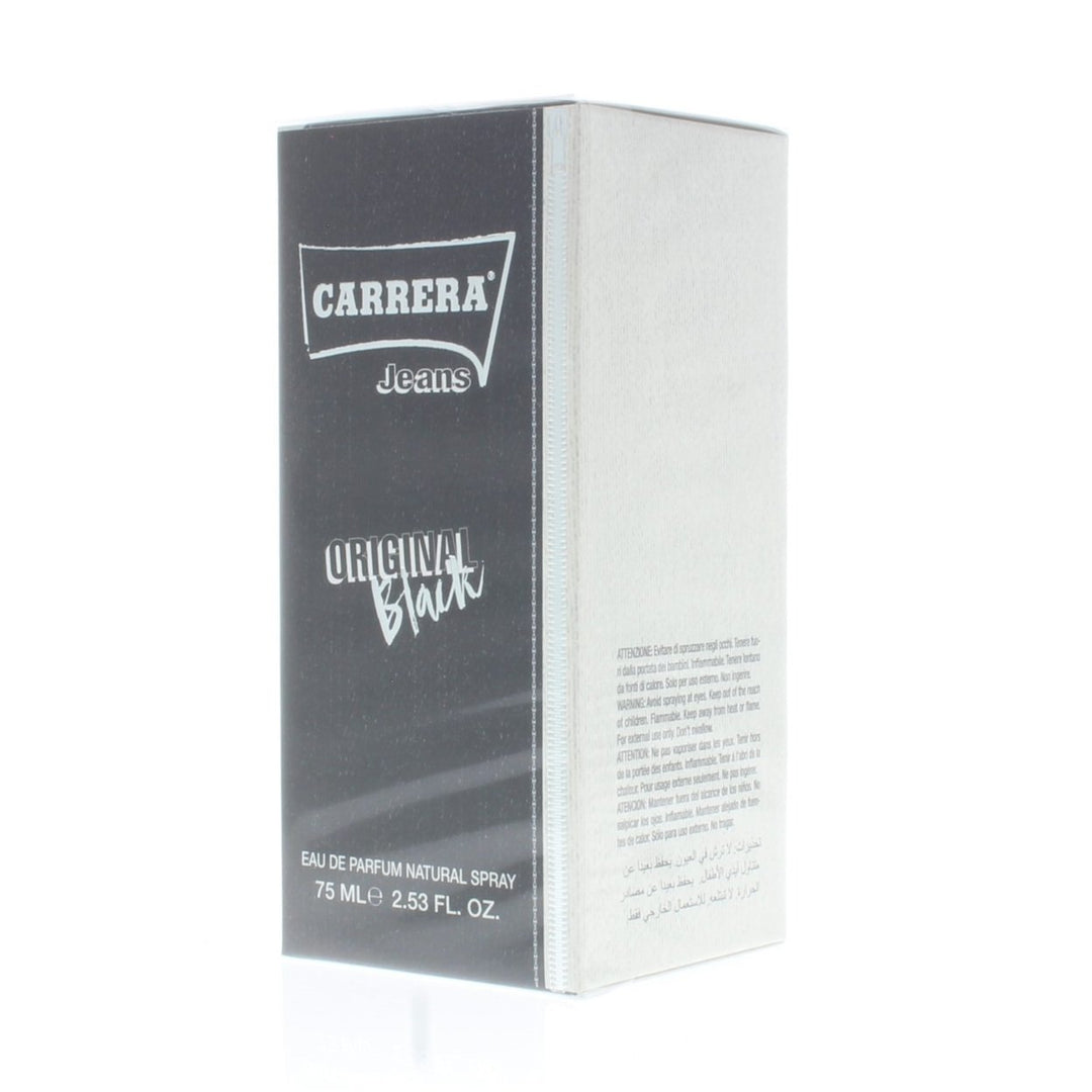 Carrera Jeans Original Black Eau De Parfum Natural Spray for Men 75ml/2.53oz Image 2